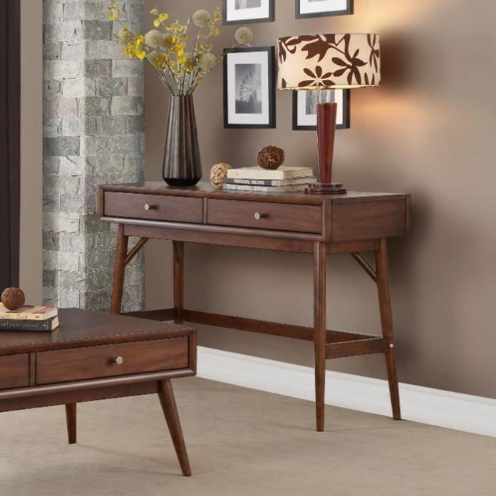 Homelegance Frolic 3590 05 Mid Century Modern 2 Drawer Sofa Table
