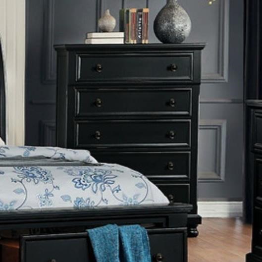 Homelegance Laurelin 1714bk 9 Transitional Chest Of Drawers With