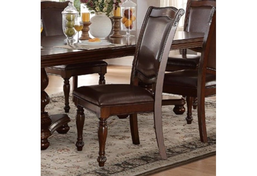 Homelegance Lordsburg Traditional Upholstered Dining Side Chair
