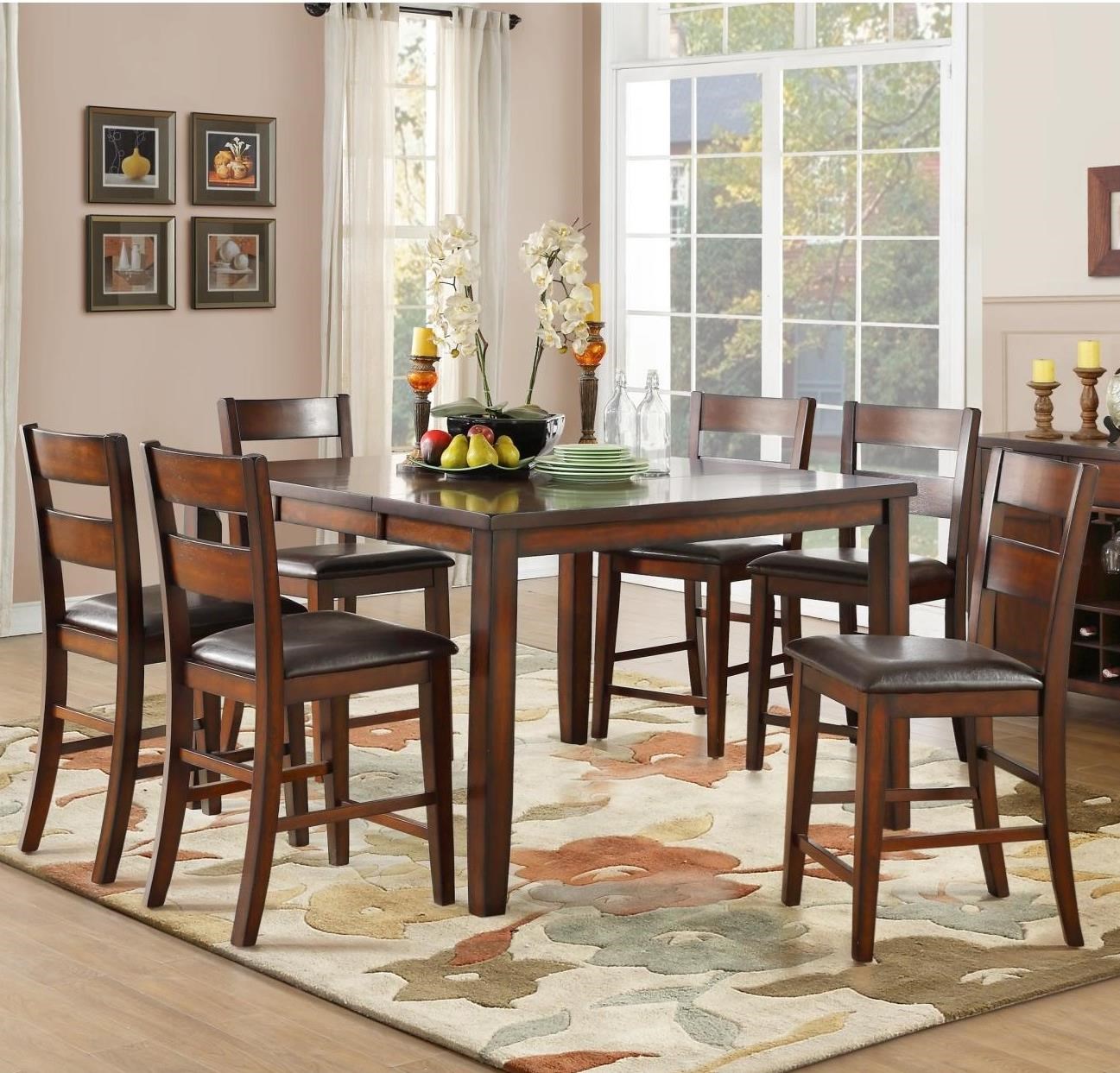 Homelegance Mantello Seven Piece Dining Set Beck S