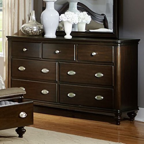 Homelegance Marston Traditional Dresser With 7 Drawers A1