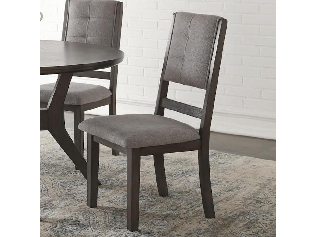 Nisky Transitional Side Chair With Upholstered Seat And Back By Homelegance At Beck S Furniture