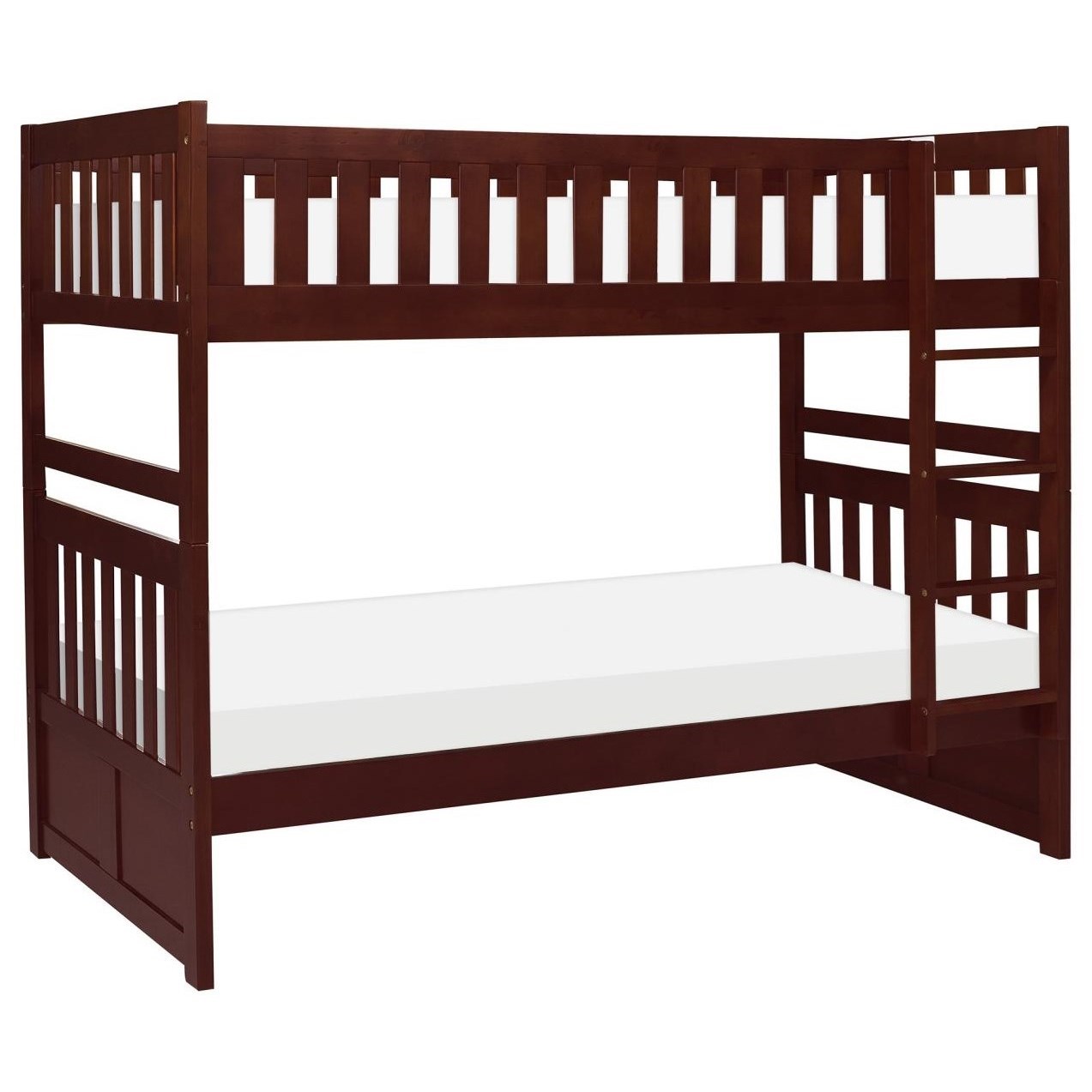 1 twin bunk bed