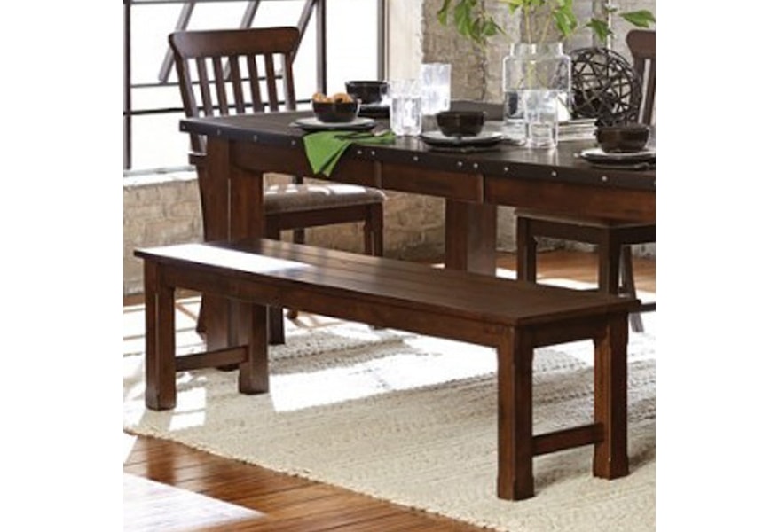 Homelegance Schleiger 5400 13 Industrial Dining Bench Nassau