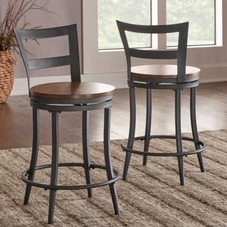 Homelegance Furniture Selbyville Counter Height Table And Chair Set With Built In Wine Storage Del Sol Furniture Pub Table And Stool Sets