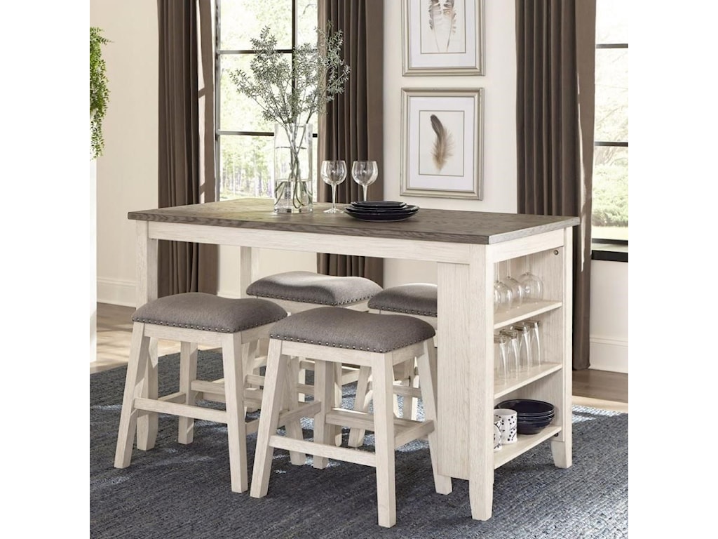 Homelegance Timbre 5 Piece Counter Height Table Set Beck S