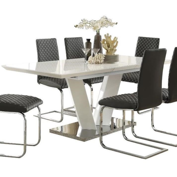 Homelegance Yannis Contemporary Dining Table Rooms For Less Dining Tables