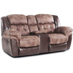 Homestretch 139 Casual Power Reclining Loveseat With Console Wilcox Furniture Reclining Loveseats