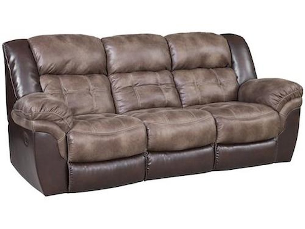 Homestretch 139 Casual Reclining Sofa With Pillow Top Arms Royal Homestretch 139 Casual Reclining Sofa