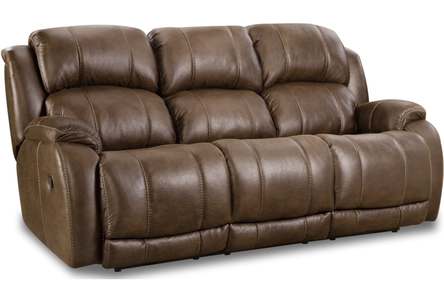 Homestretch Denali Casual Dual Reclining Sofa Wil Furniture Dual Reclining Sofa