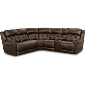 Homestretch 180 Casual L Shaped Power Reclining Sectional Hudson S Furniture Reclining Sectional Sofas