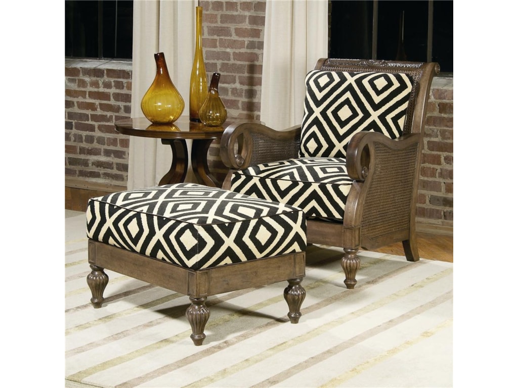 Century Century ChairArlee Chair and Ottoman
