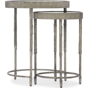 Hooker Furniture 5594 50 Contemporary Accent Nesting Tables With