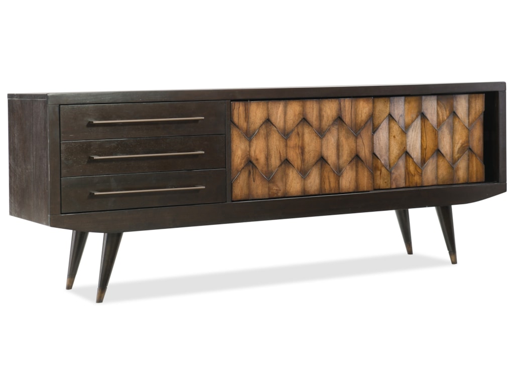 Furniture 5639 55 74 Mid Century Modern Entertainment Furniture 5639 55 74 Mid Century Modern Entertainment Console With Ventilated Back Panel
