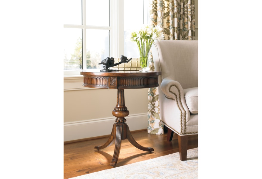 Hooker Furniture Living Room Accents Round Accent Table With