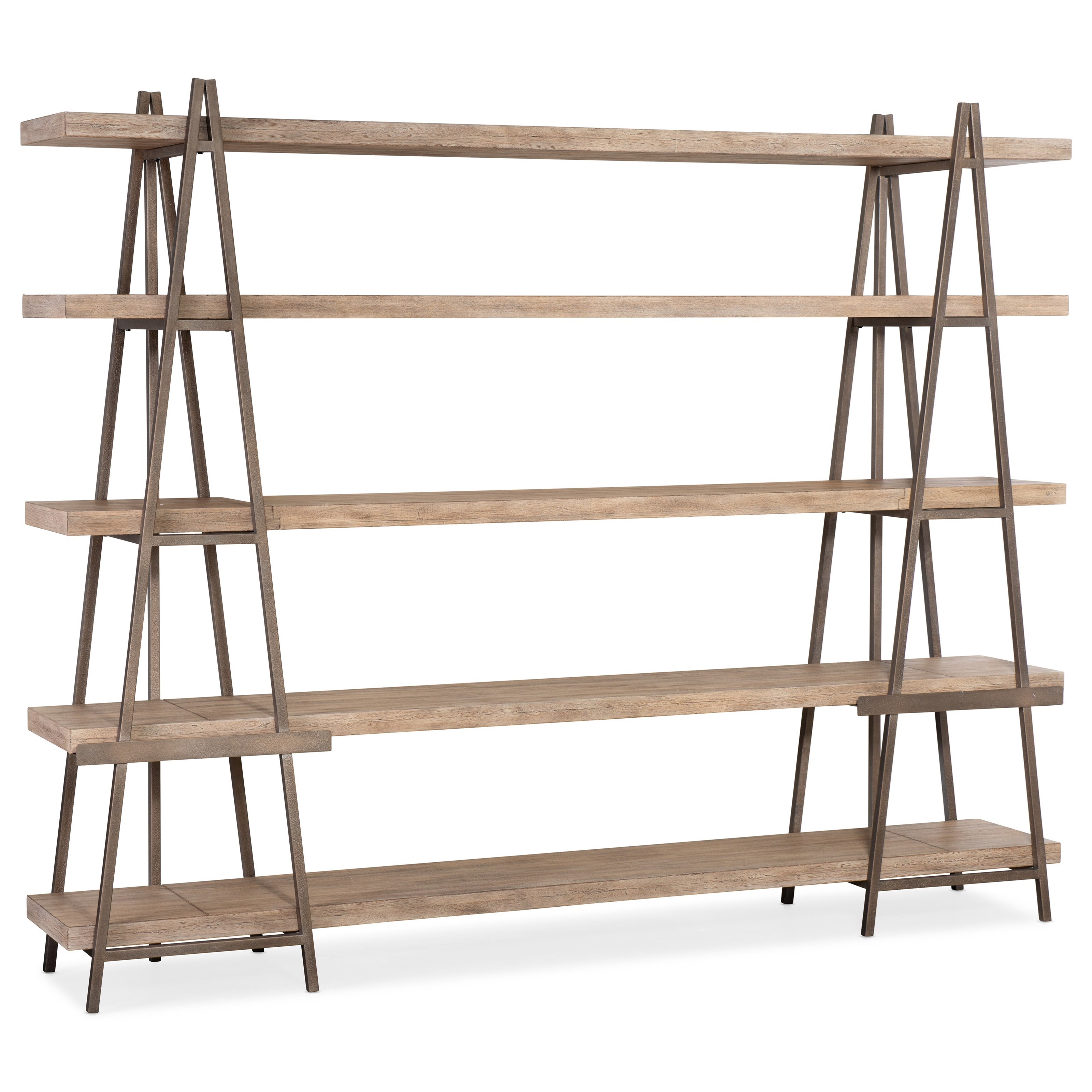 Hooker Furniture Living Room Accents Artist S Scaffold Bookshelf