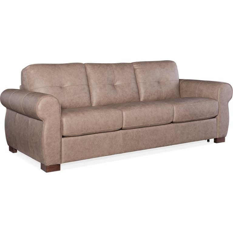 Hooker Furniture Afton Ss722 Sl3 083 Transitional Sofa With Sleeper And Memory Foam Mattress Baer S Furniture Sleeper Sofas