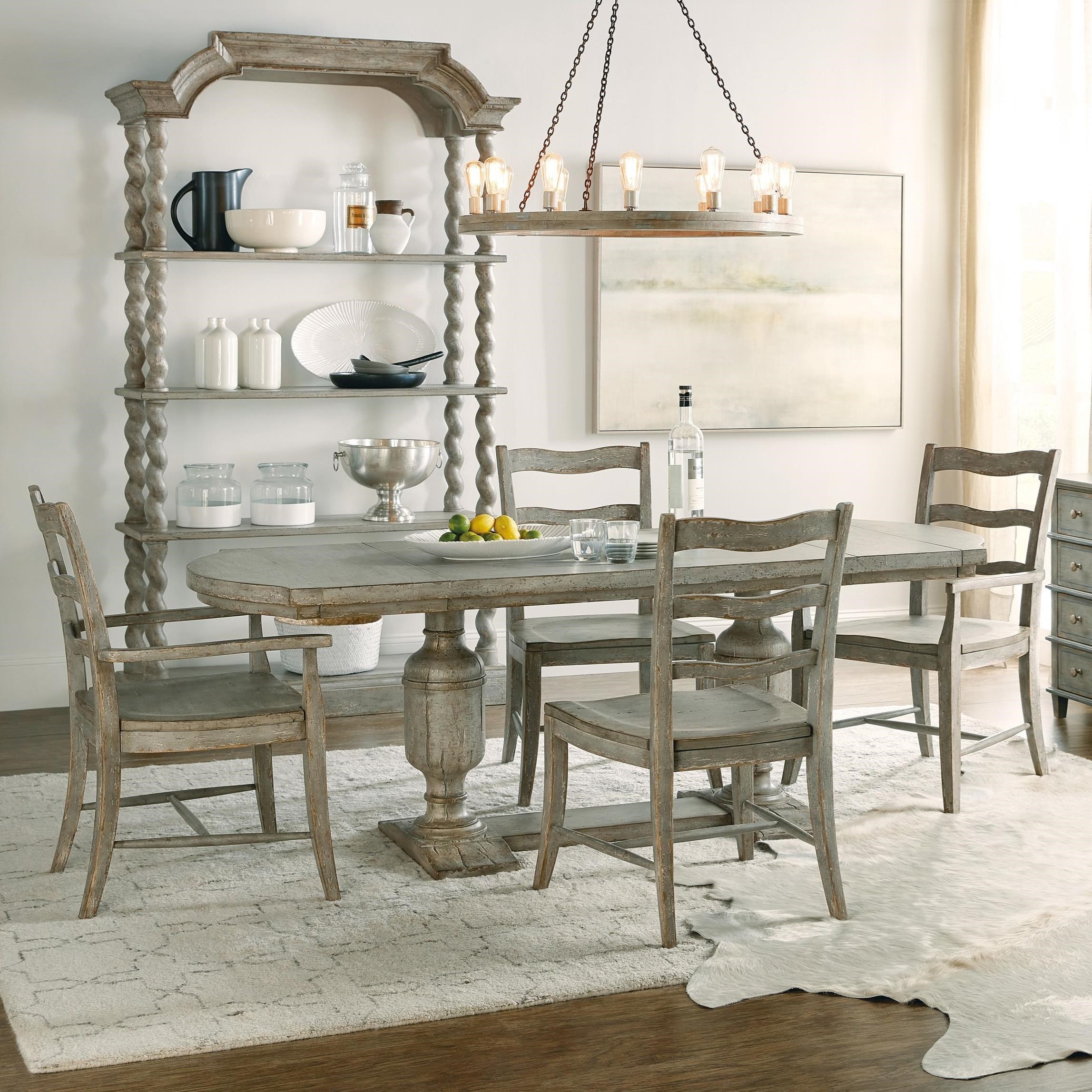 Hooker Furniture Alfresco 5 Piece Table And Chair Set Wayside Furniture Dining 5 Piece Sets