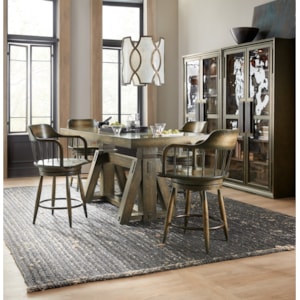 Hooker Furniture American Life Crafted Casual Dining Room Group
