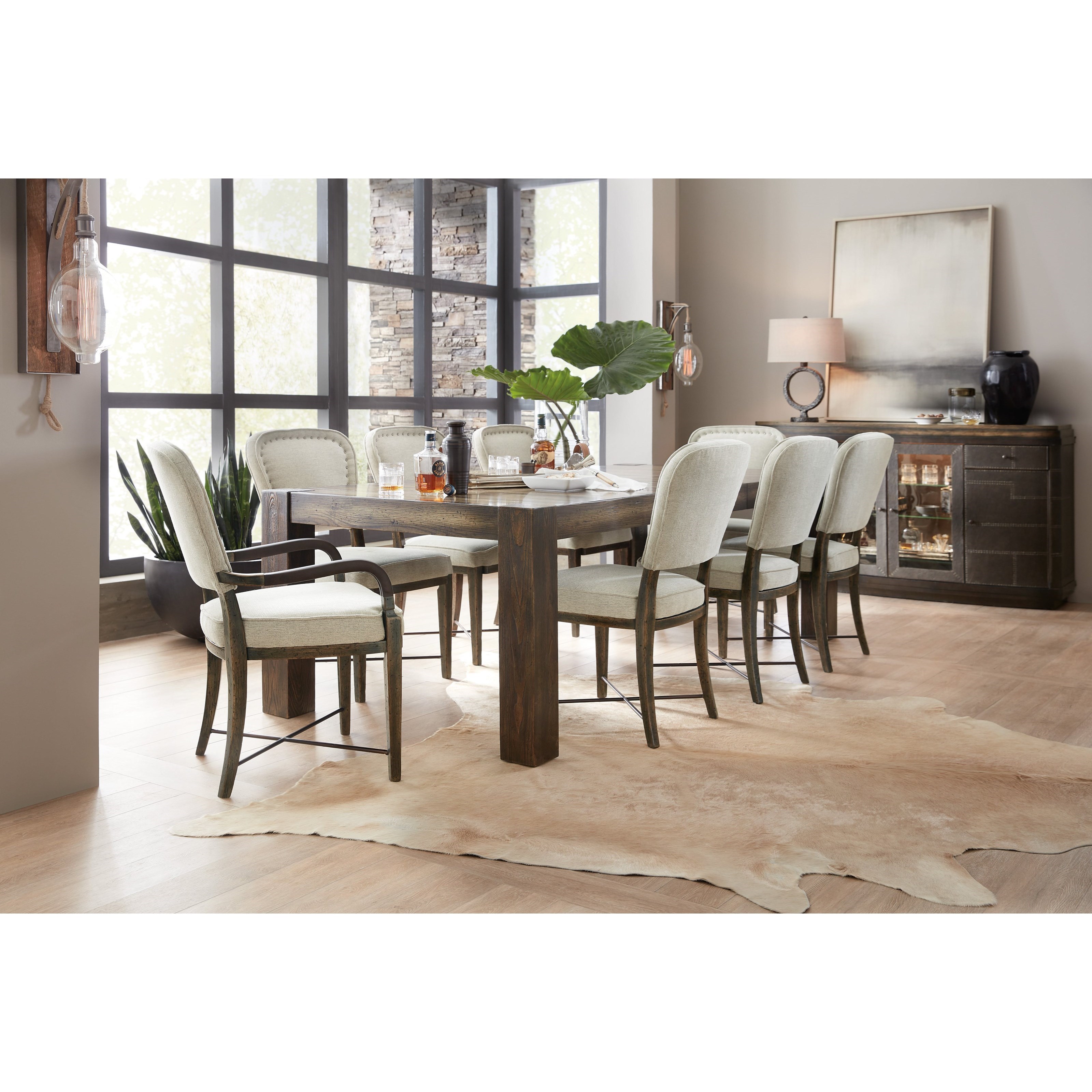Hooker Furniture American Life Crafted Formal Dining Room Group Fashion Furniture Formal Dining Room Groups