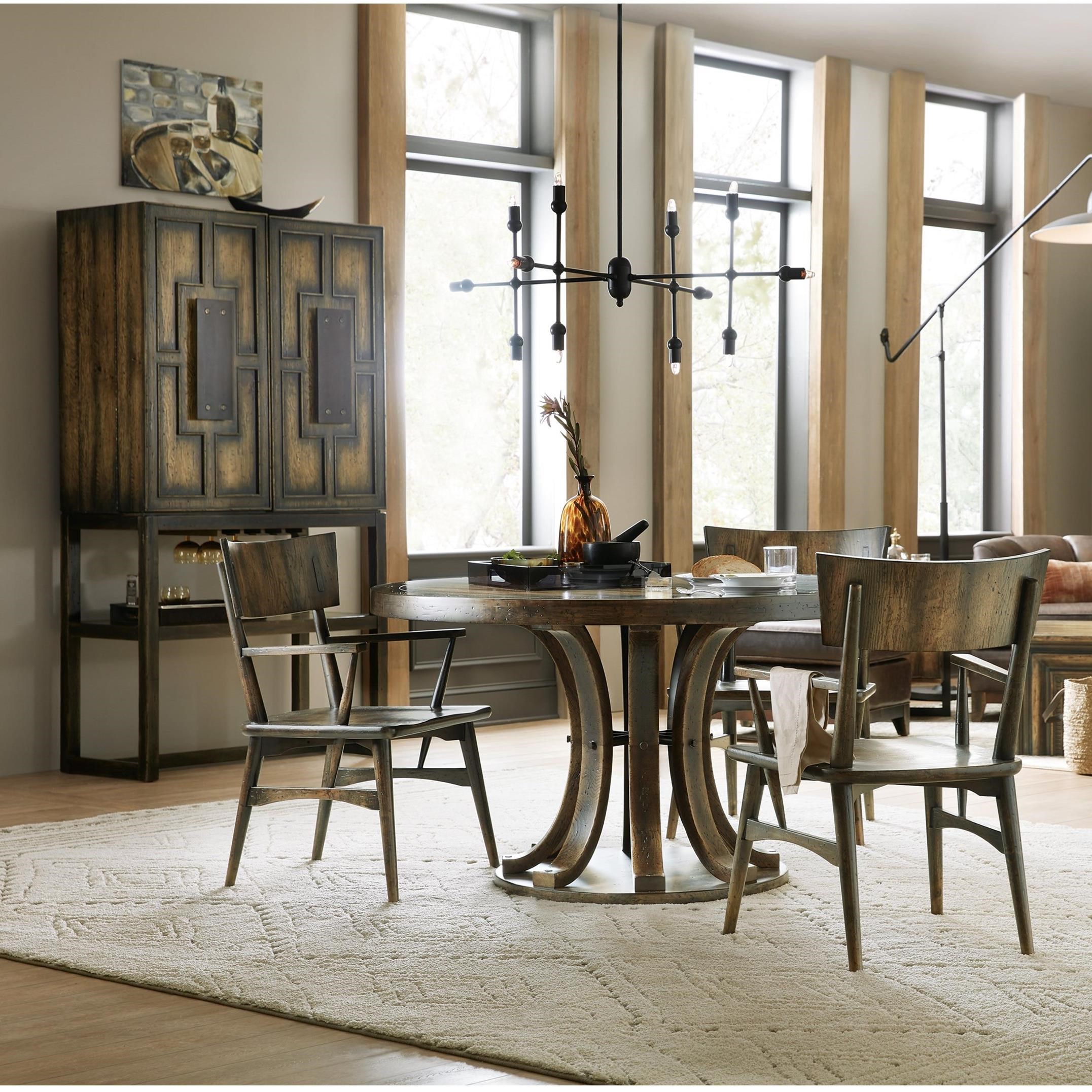 Hooker Furniture American Life Crafted Casual Dining Room Group