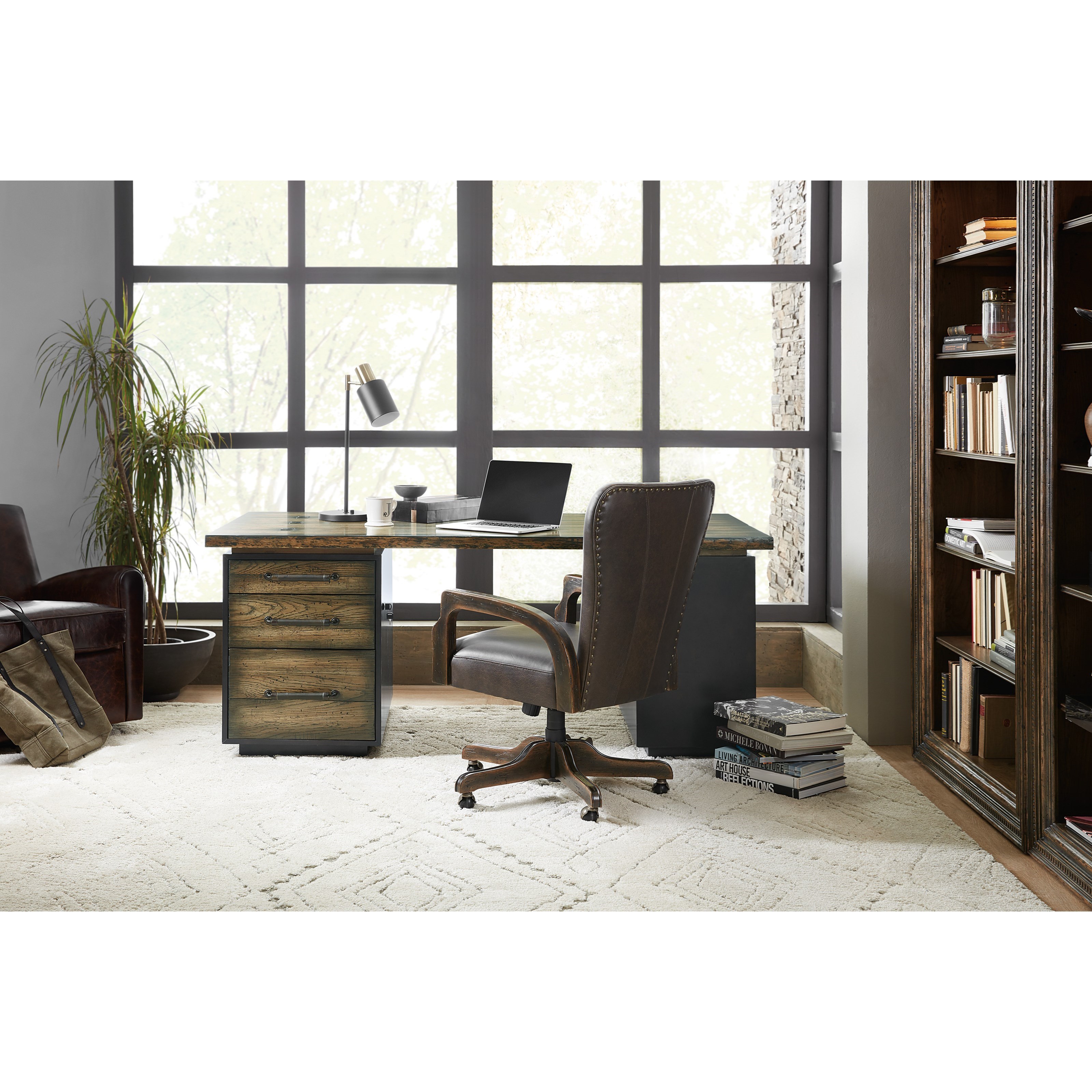 Hooker Furniture American Life Crafted 1654 30220 Dkw1 Leather