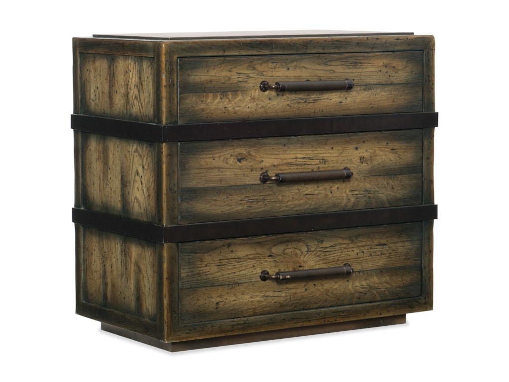 Furniture American Life Crafted Three Drawer Nightstand With Furniture American Life Craftedthree Drawer Nightstand