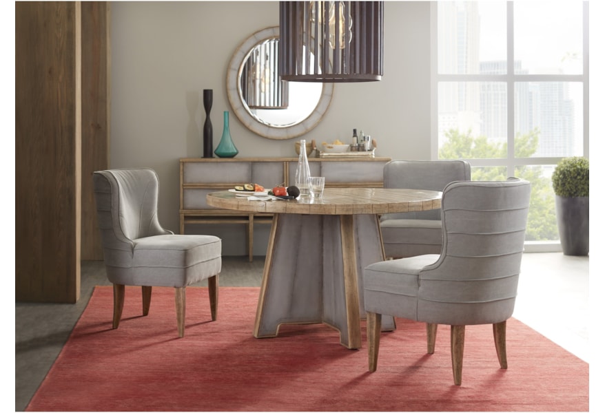 Hooker Furniture American Life Urban Elevation Casual Dining Room Group Baer S Furniture Casual Dining Room Groups
