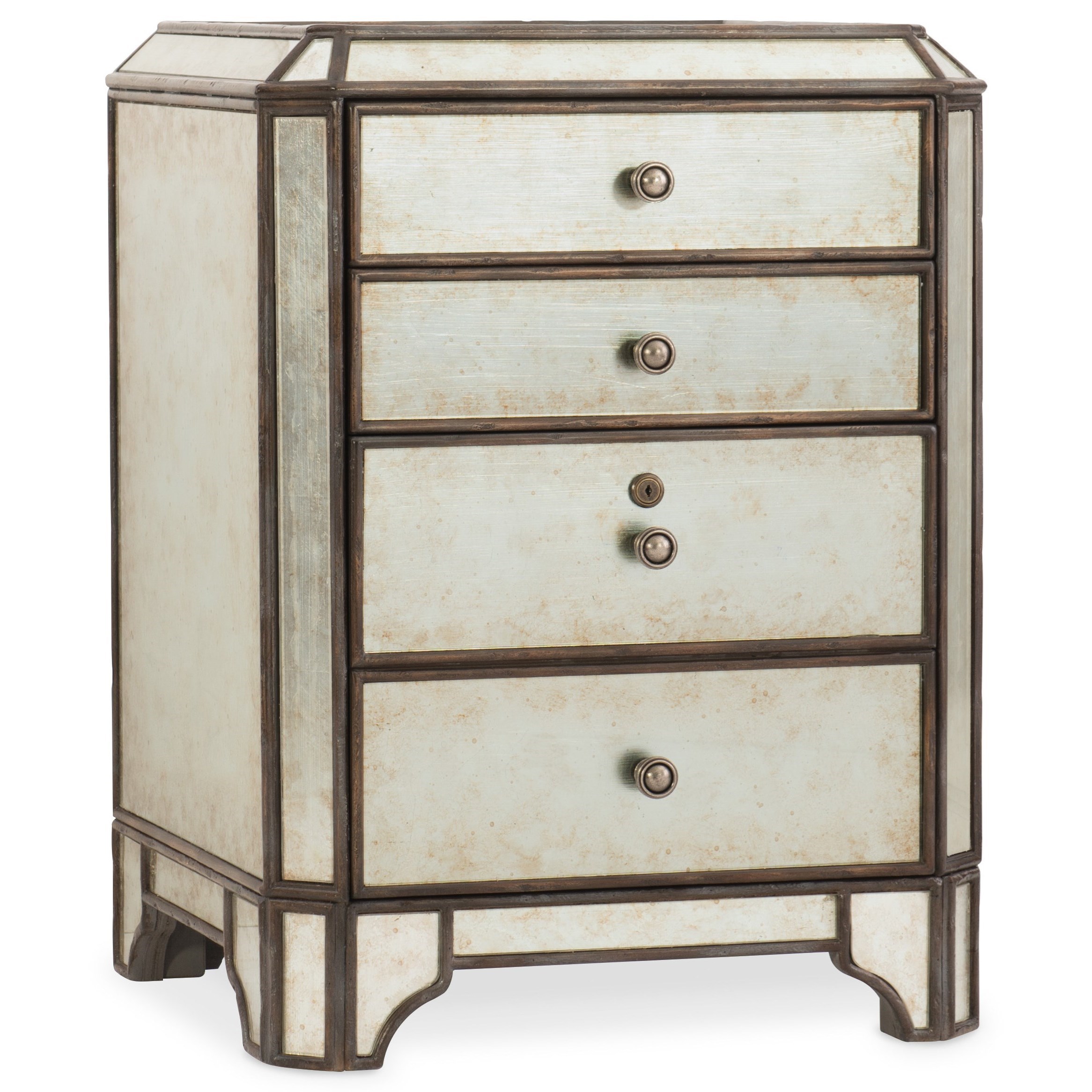 Hooker Furniture Arabella Mirrored Lateral File Stoney Creek Furniture File Cabinets