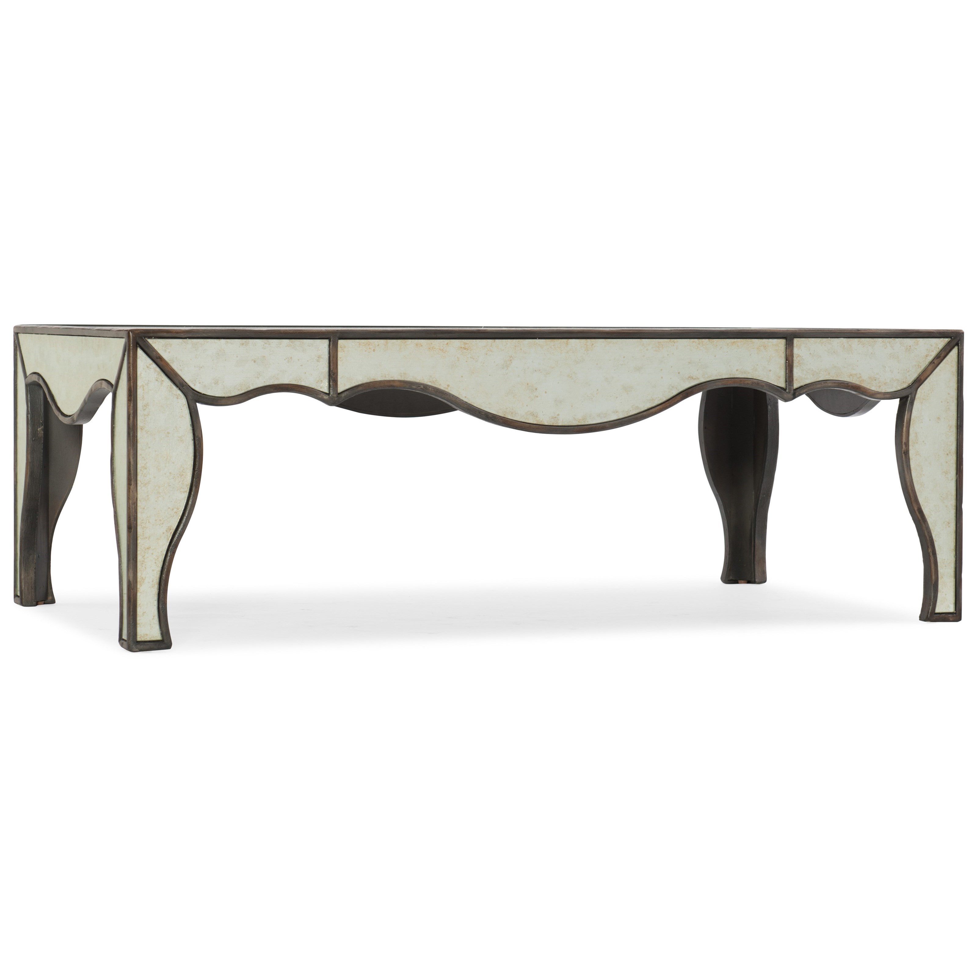 Hooker Furniture Arabella 1610 80110 Eglo Mirrored Cocktail Table