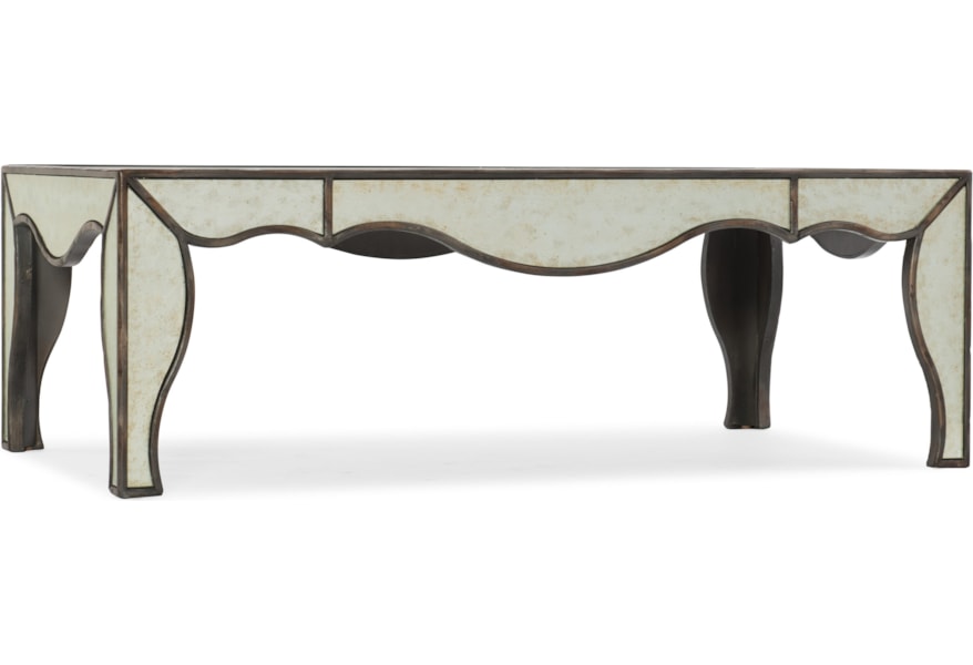 Hooker Furniture Arabella 1610 80110 Eglo Mirrored Cocktail Table