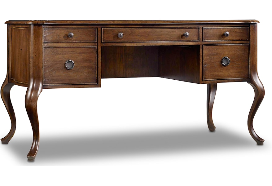 Hooker Furniture Archivist 5447 10458 Writing Desk With Bonded