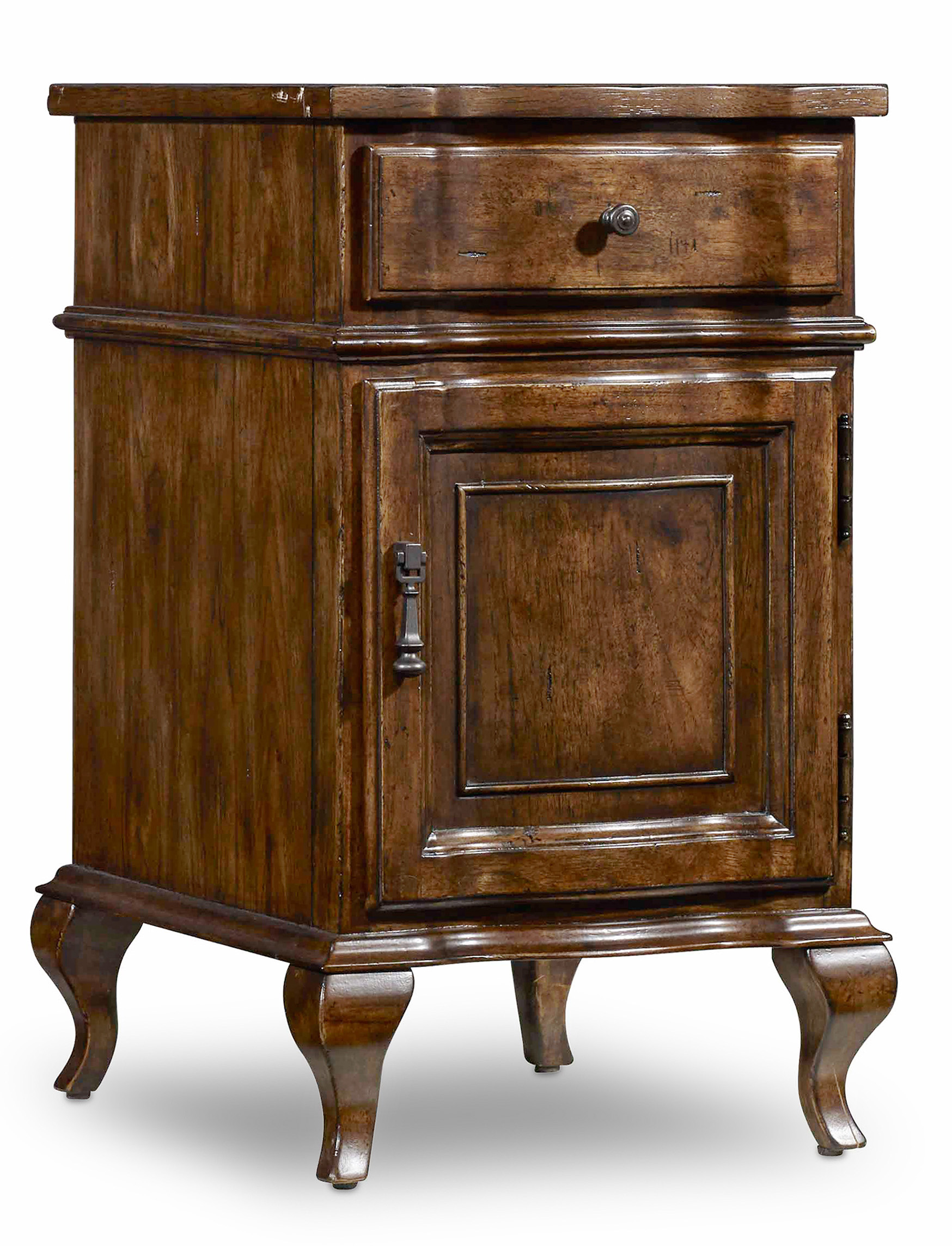 Hooker Furniture Archivist Accent Chairside Chest with Door Find Your