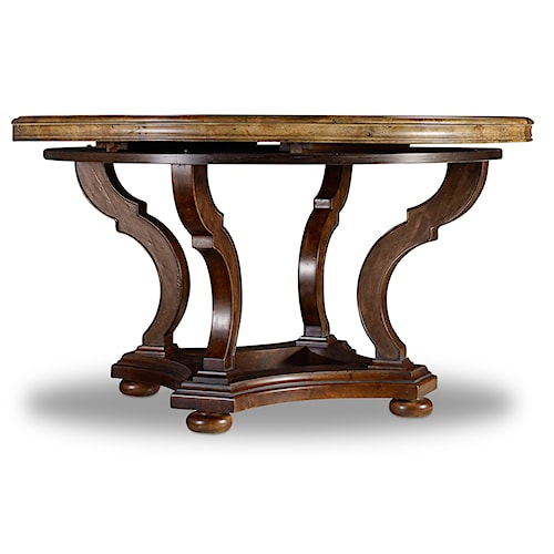 Wood Dining Tables With Leaves hooker furniture archivist 54in round dining table with 18in leaf Wood Dining Tables With Leaves hooker furniture archivist 54in round dining table with 18in leaf