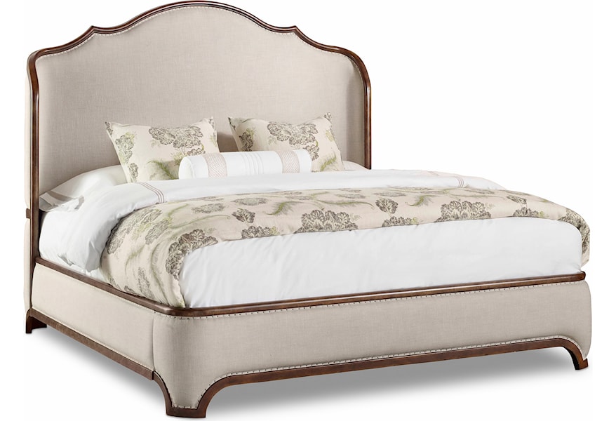 Hooker Furniture Archivist California King Upholstered Bed Zak S Home Upholstered Beds