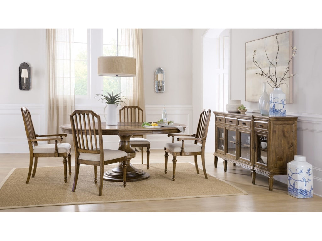 Hooker Furniture Ballantyne Traditional Round Dining Table With Leaf Wayside Furniture Dining Tables Hooker Furniture Ballantyne Traditional Round Dining Table With Leaf Wayside Furniture Dining Tables