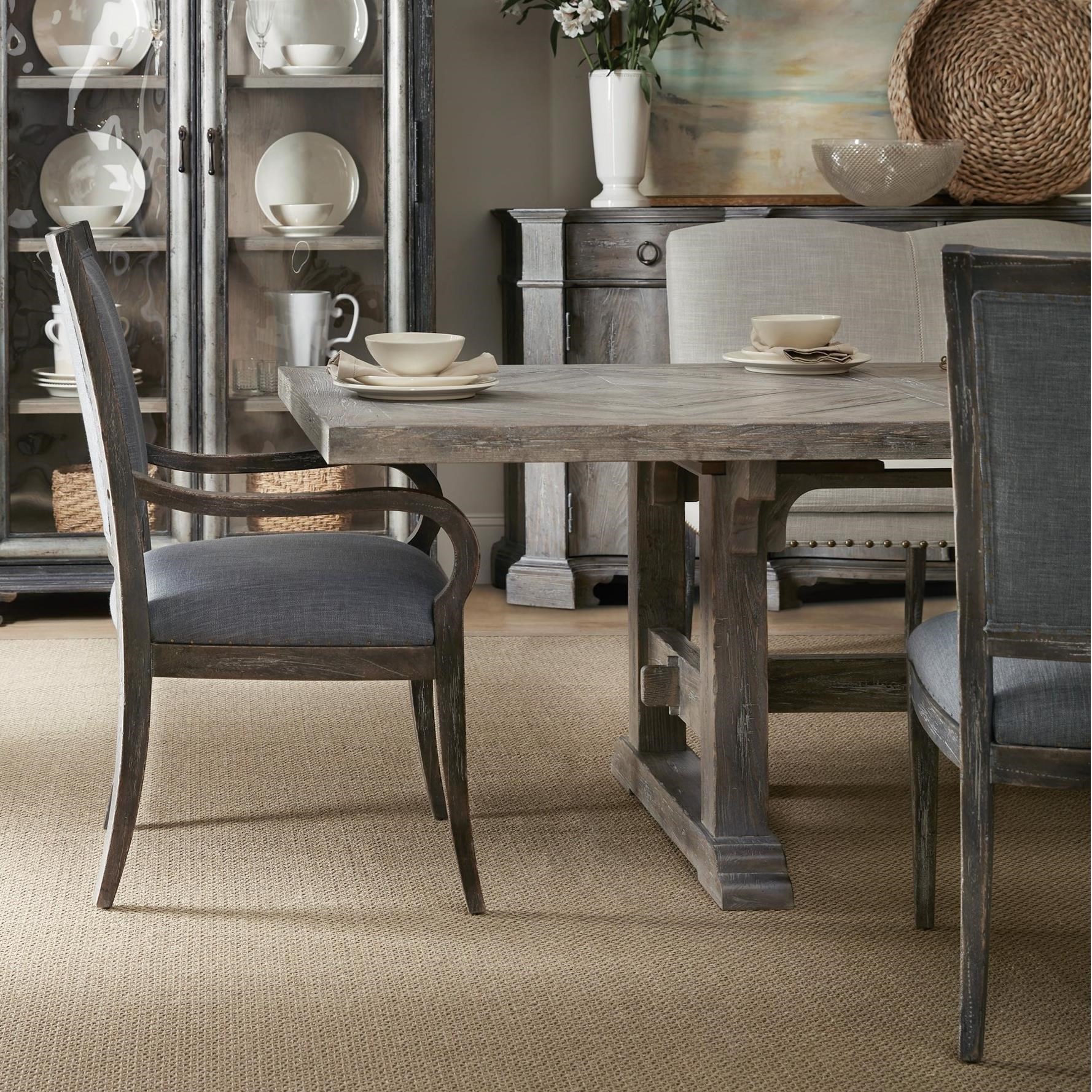 Hooker Furniture Beaumont 5751 75200 95 Rectangular Dining Table