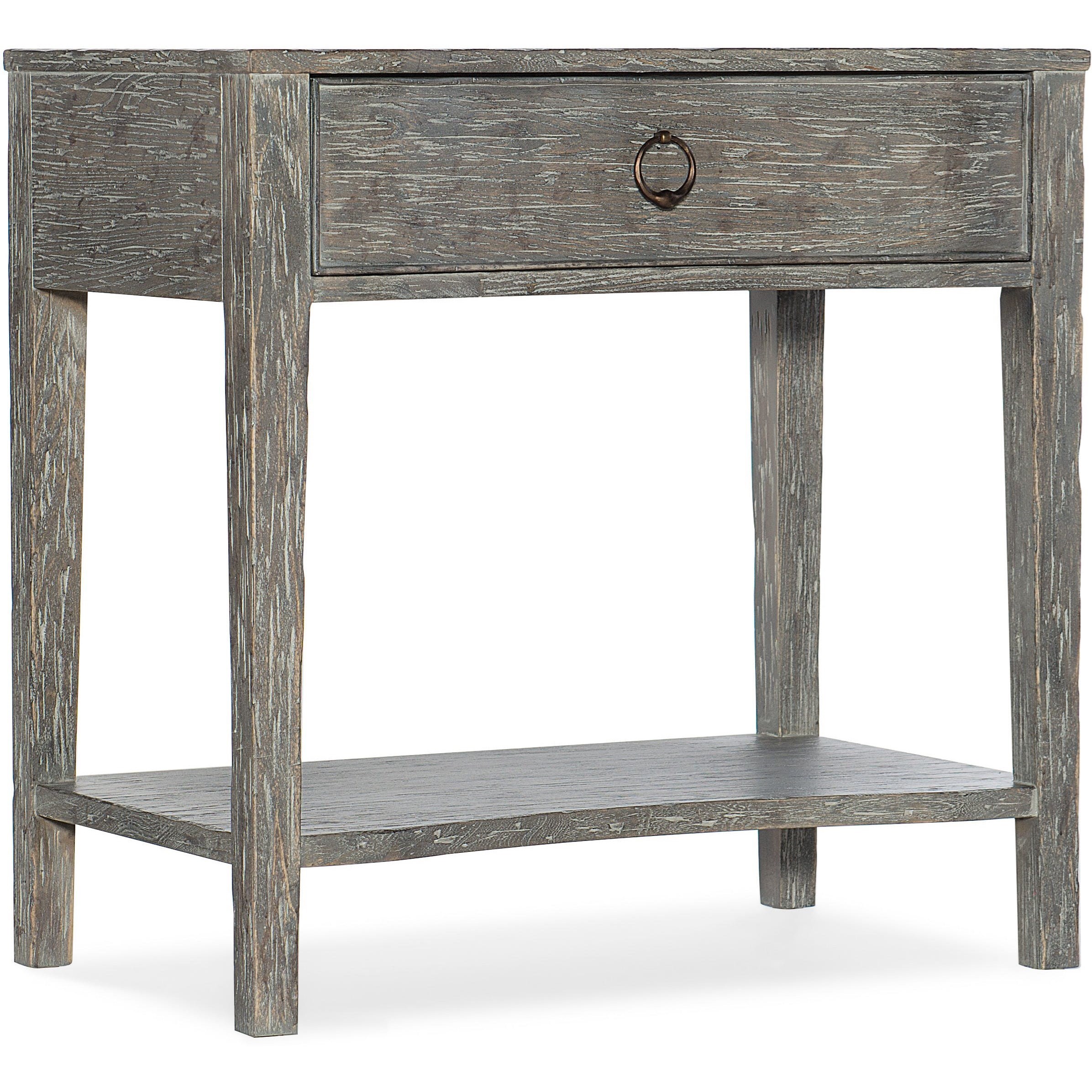 Hooker Furniture Beaumont 5751 90015 95 One Drawer Nightstand With Removable Felt Liner Dunk Bright Furniture Nightstands