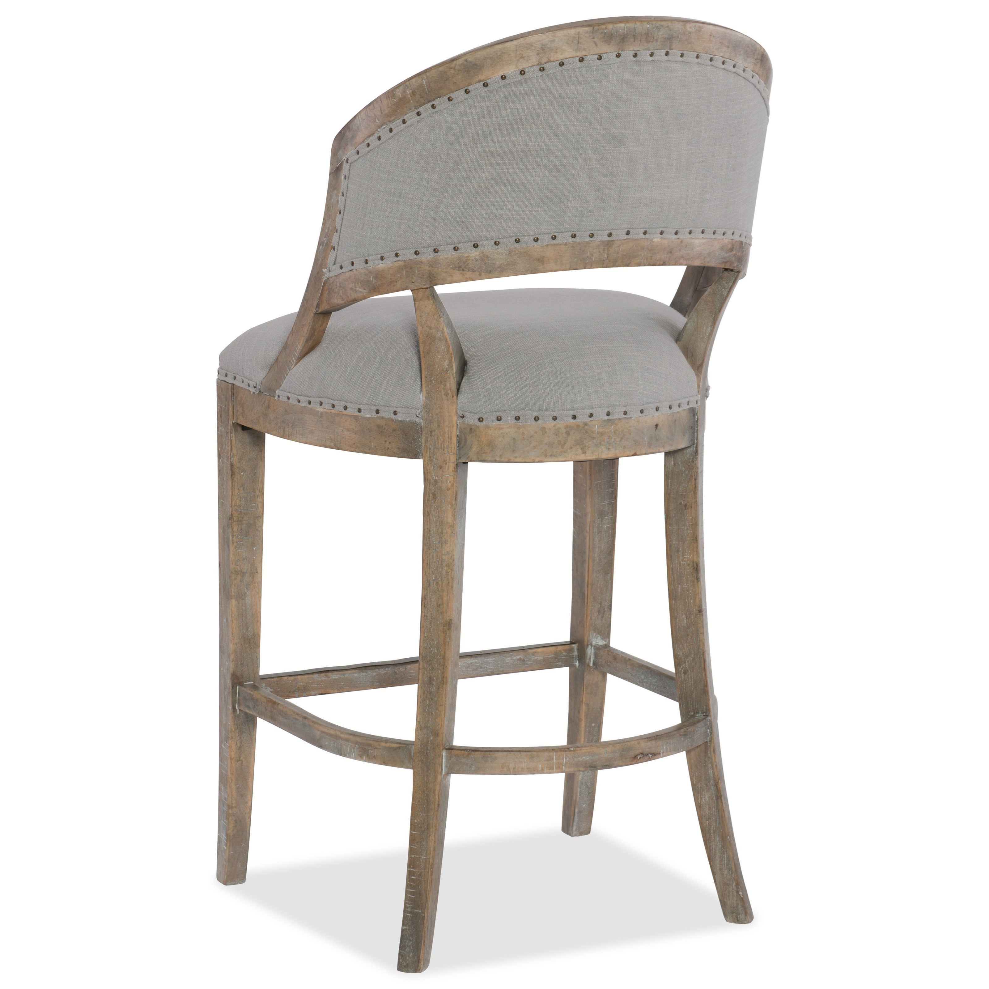 Hooker Furniture Boheme Garnier Barrel Back Bar Stool Find Your Furniture Bar Stools