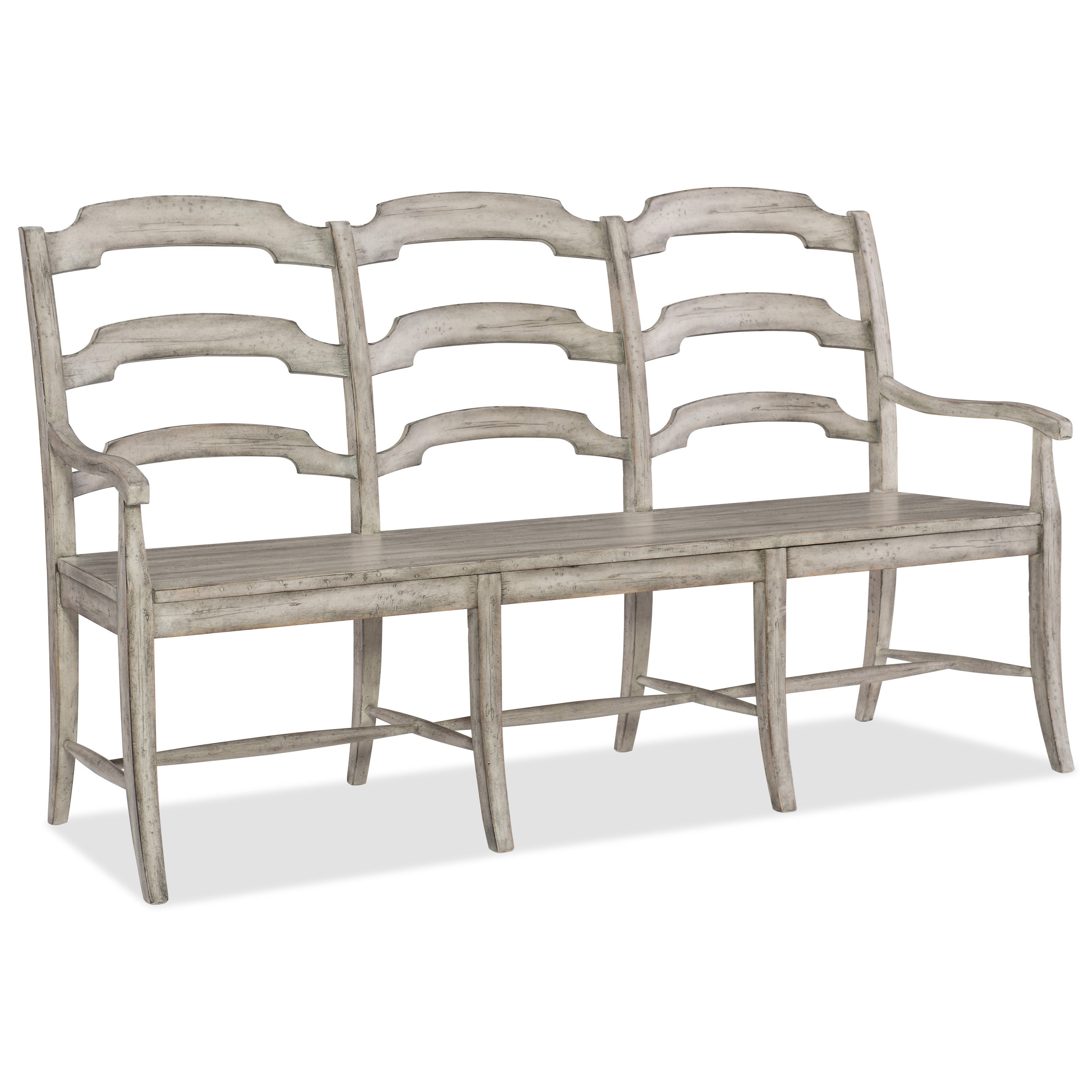 Hooker Furniture Boheme Du Monde Ladderback Dining Bench Howell
