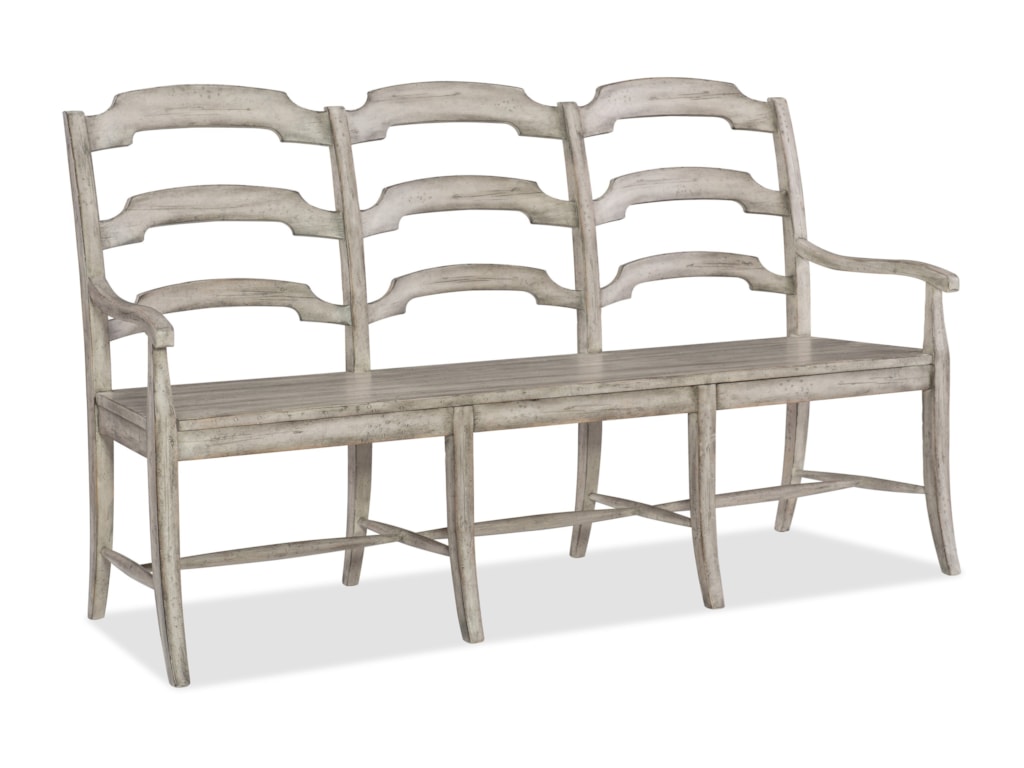 Hooker Furniture Boheme Du Monde Ladderback Dining Bench Howell