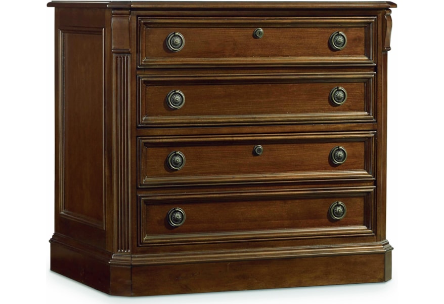 Hooker Furniture Brookhaven 281 10 566 Lateral File With Two