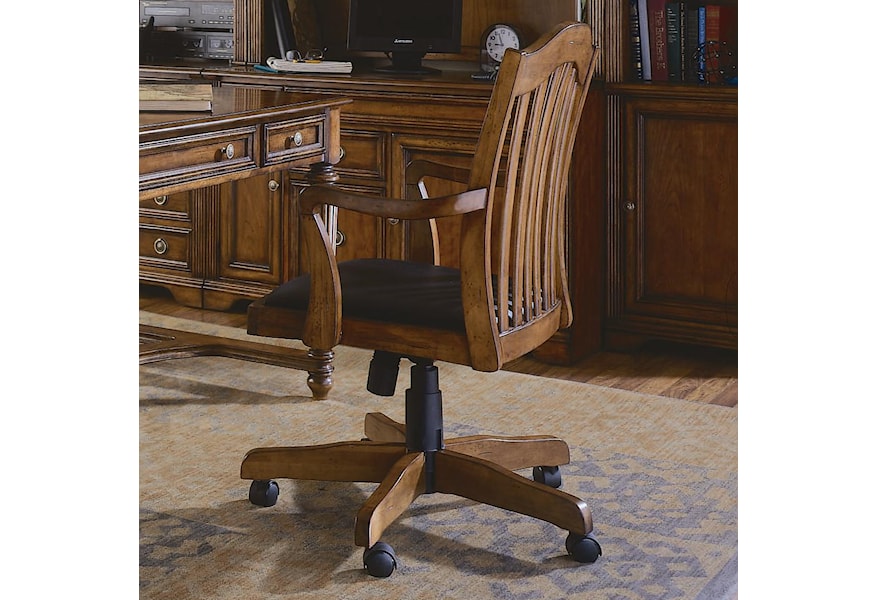 Hooker Furniture Brookhaven 281 30 275 Tilt Swivel Desk Chair