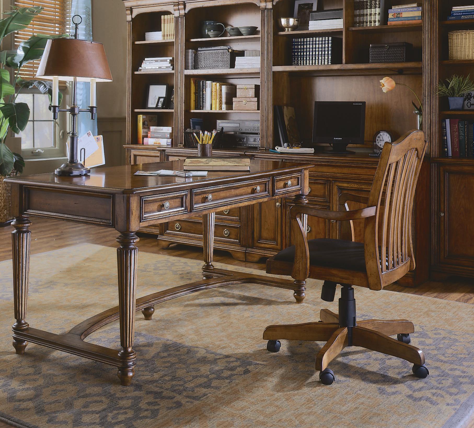 Hooker Furniture Brookhaven Tilt Swivel Desk Chair Stoney Creek 