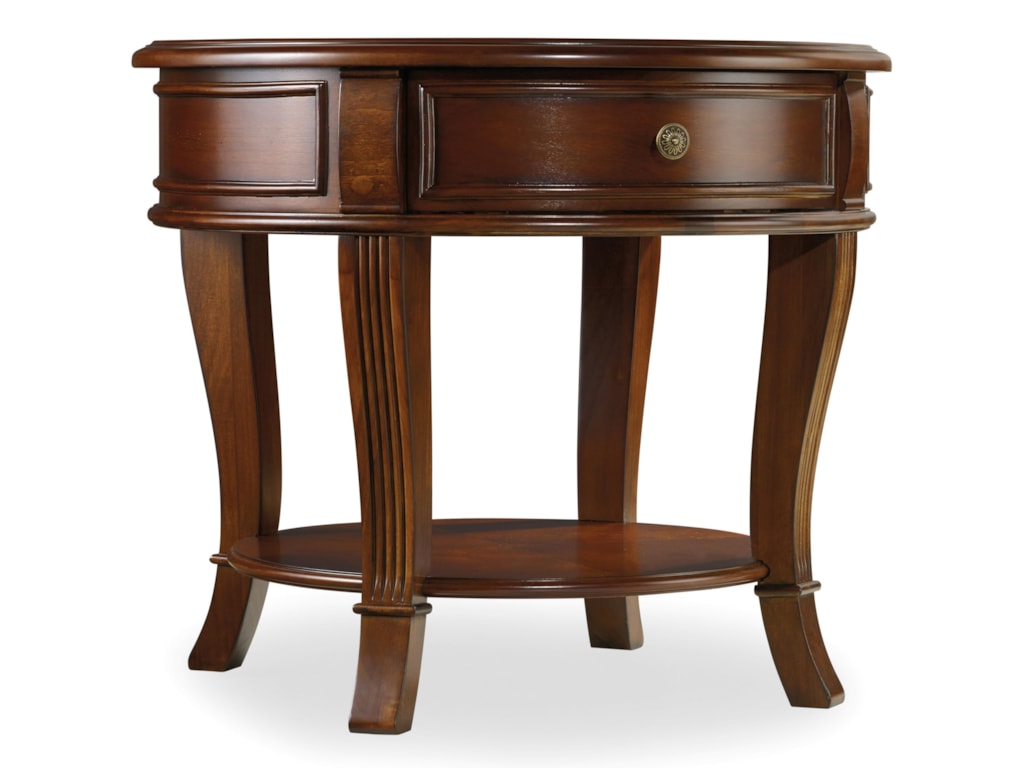 Hooker Furniture Brookhaven Round End Table With One Drawer Howell Furniture End Tables Hooker Furniture Brookhaven Round End Table With One Drawer Howell Furniture End Tables