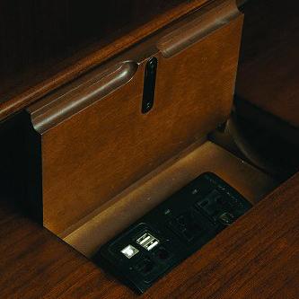 Hooker Furniture Cherry Creek Traditional Desk And Hutch Combo