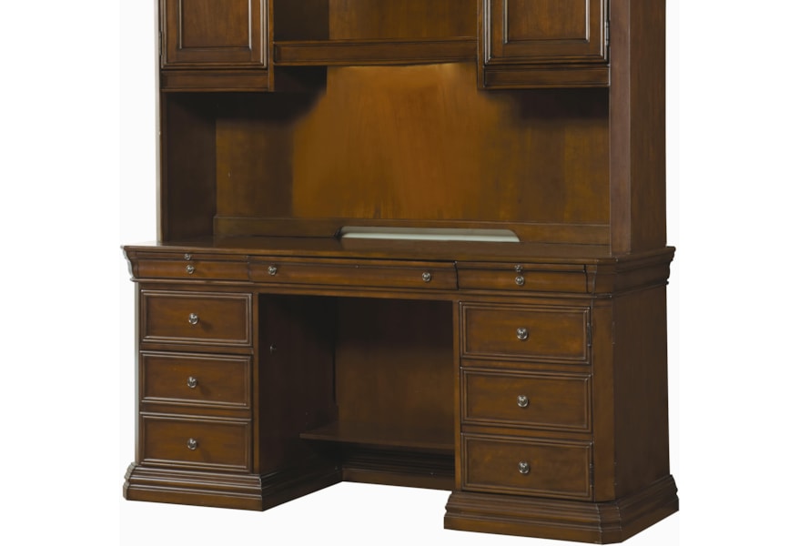 Hooker Furniture Cherry Creek Traditional Computer Credenza