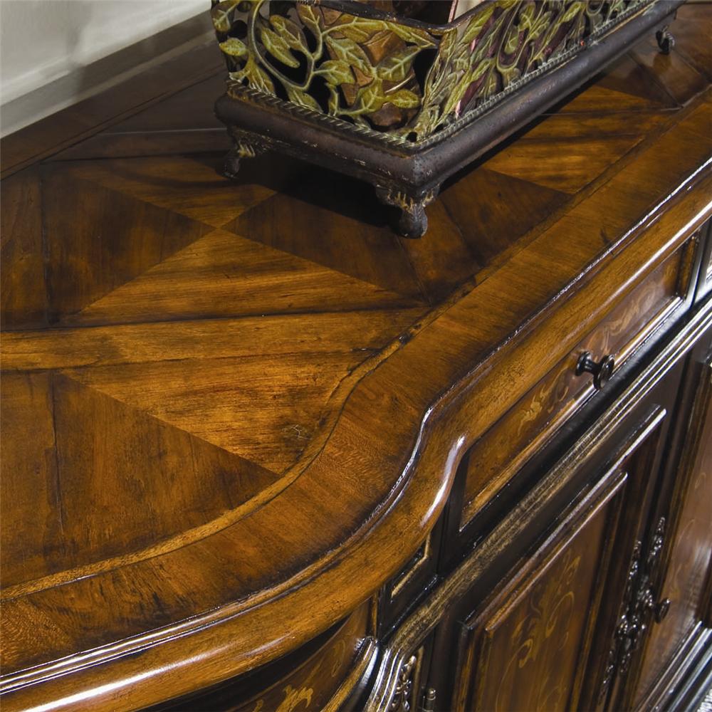 Hooker Furniture Chests And Consoles Traditional Hand Painted Credenza Howell Furniture Accent Chests