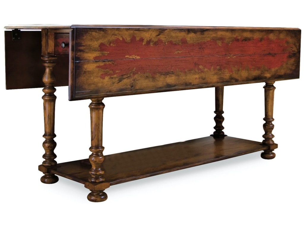 Hooker Furniture Chests And Consoles Casual Table W Drop Leaf