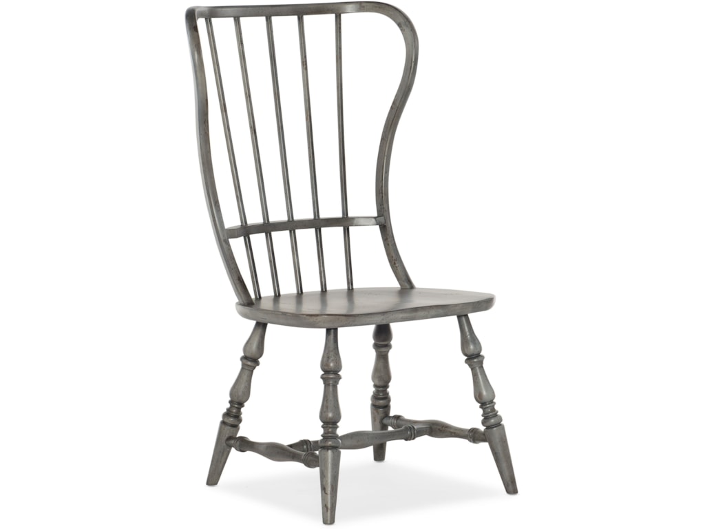 Ciao Bella Rustic Spindle Back Side Chair By Hooker Furniture At Reeds Furniture